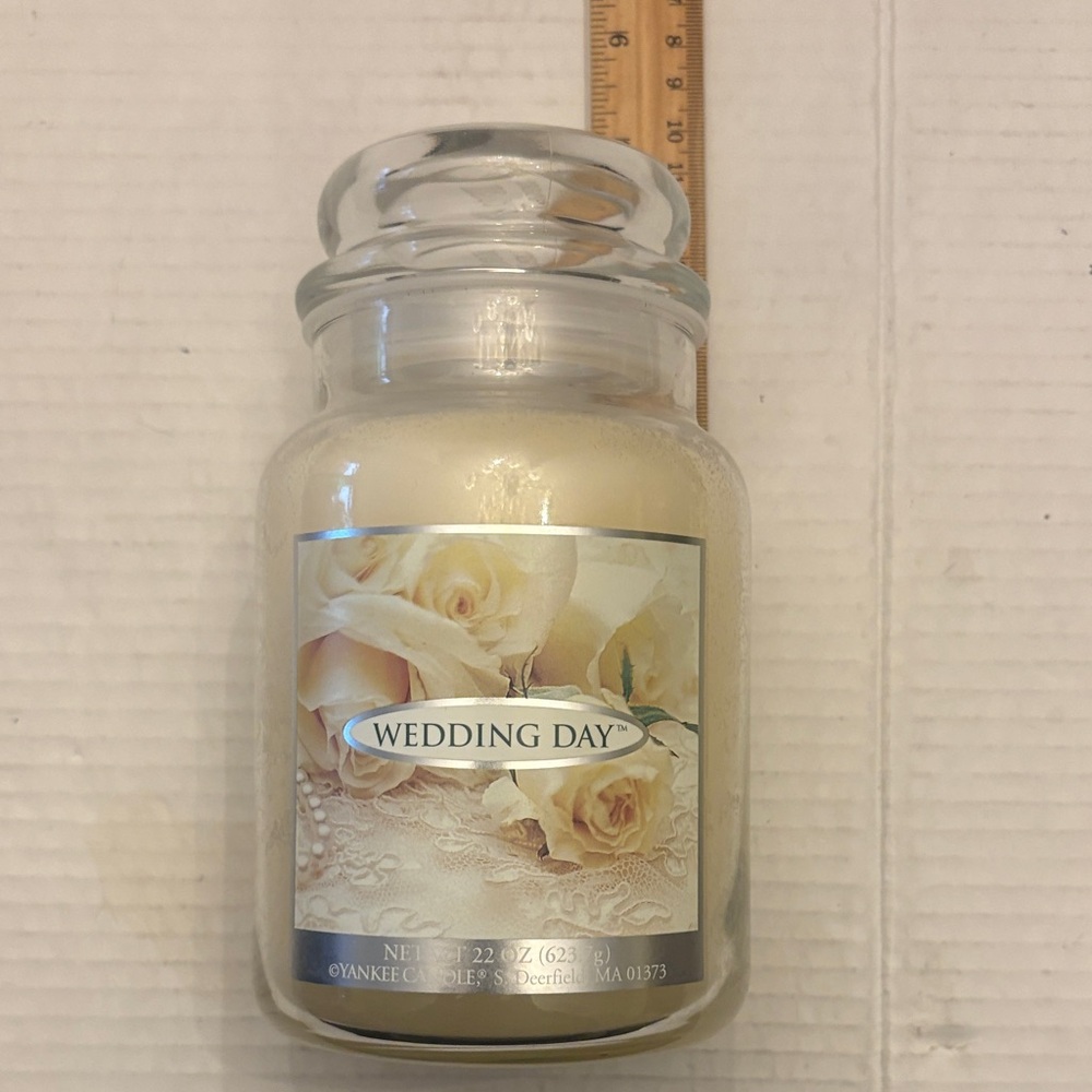 Yankee Candle Wedding Day Large Jar - Cream and Clear
